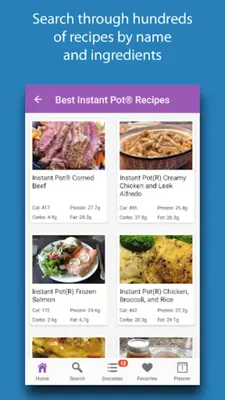 Instant Cooker Recipes android App screenshot 9