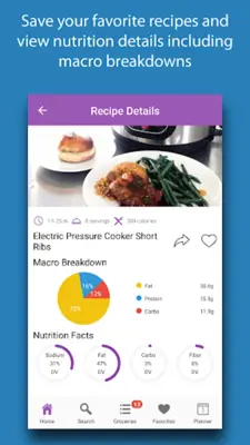 Instant Cooker Recipes android App screenshot 8